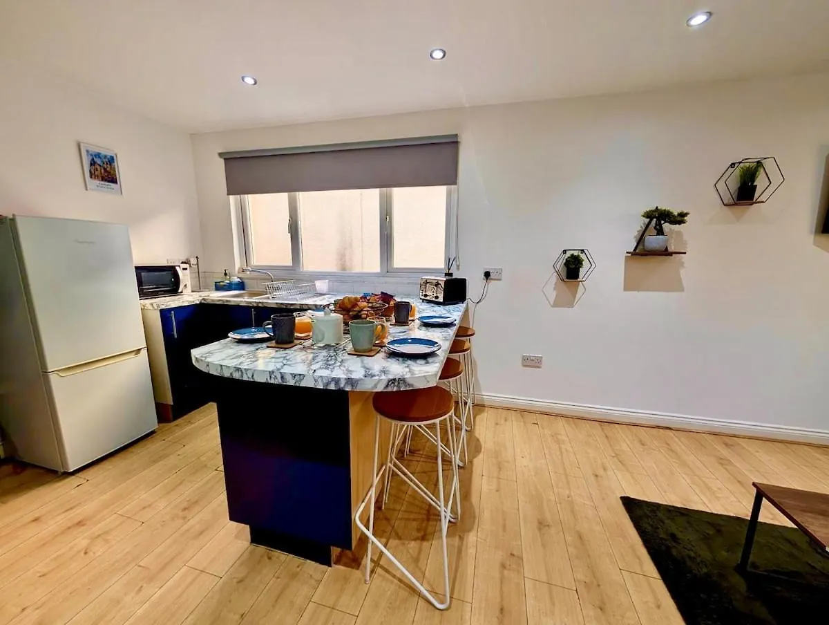 Spacious 3-Bedroom Sleeps 6 Near City Centre Cardiff Apartment