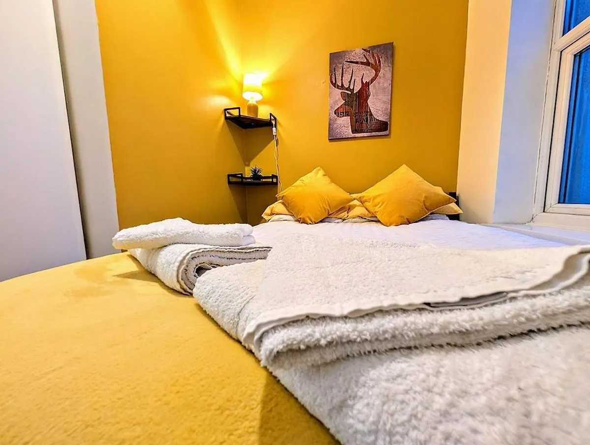 Spacious 3-Bedroom Sleeps 6 Near City Centre Cardiff Apartment