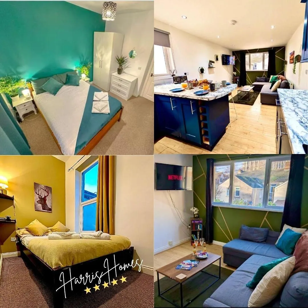 Spacious 3-Bedroom Sleeps 6 Near City Centre Cardiff